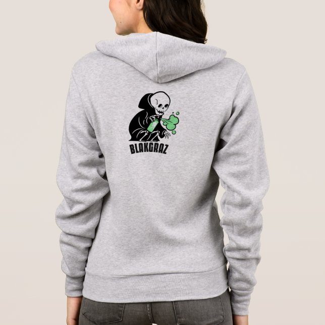 Blakgraz Grim Sensenmann T - Shirt (Rückseite)