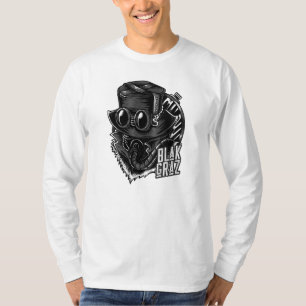 Blakgraz Steampunk Hat und Goggles T-Shirt