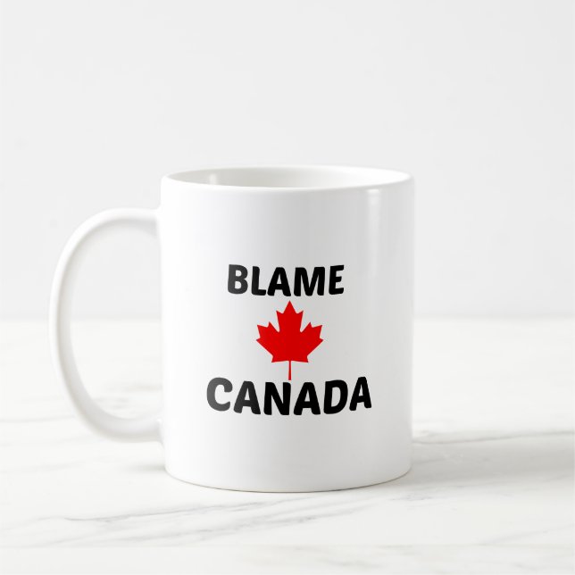 BLAME CANADA KAFFEETASSE (Links)