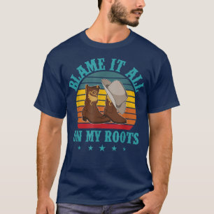Blâmer Tout Sur Mes Racines Tshirt Country Music L