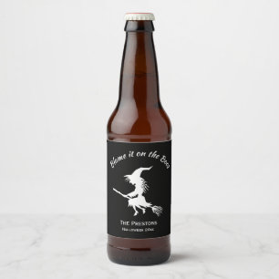 Blâmez-le sur le Boos Witch Bier Étiquette