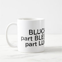 Blanc 11 0z. Tasse de café