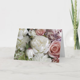 Blanc À L'Intérieur De Joli Rose Floral Élégant Pl
