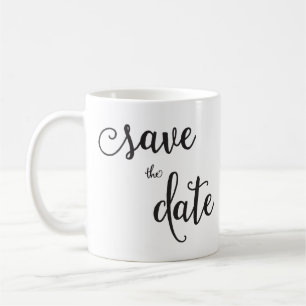 Blanc Classique Personnalisé Enregistrer La Mug De