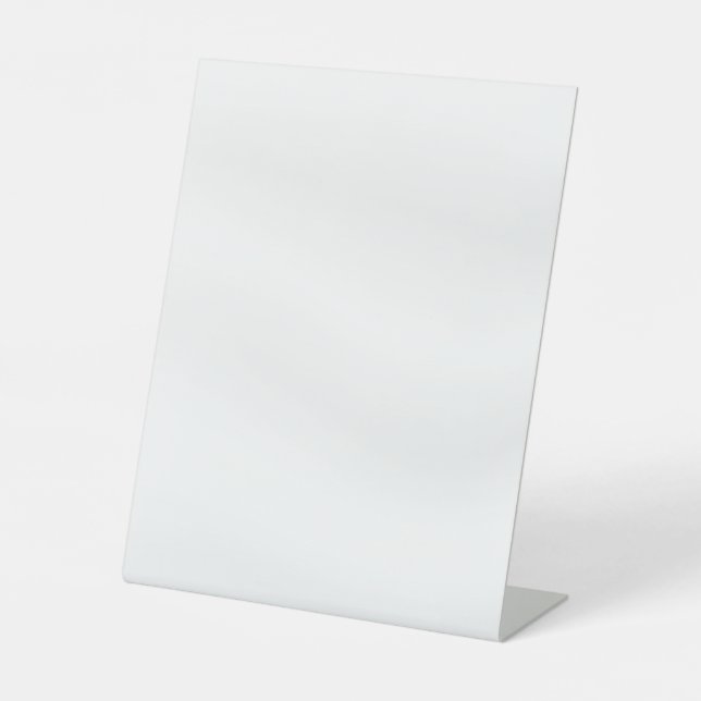 BLANC CRÉEZ VOTRE PROPRE SIGNE PEDESTAL SATIN BLAN (Recto)