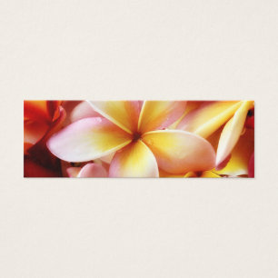 Blanc customisé par fleur d'Hawaï de Frangipani de