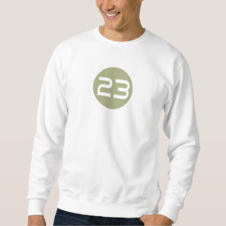 Blanc du sweatshirt Circle23