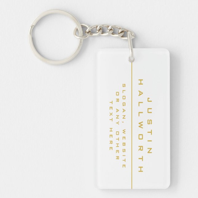 Blanc et or au style unique (Devant)