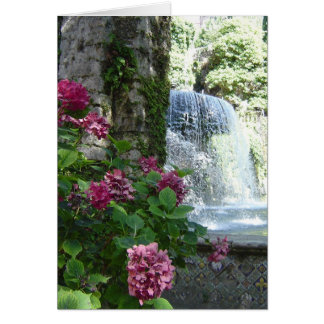 Blanc floral de cascade toute la carte d'occasion