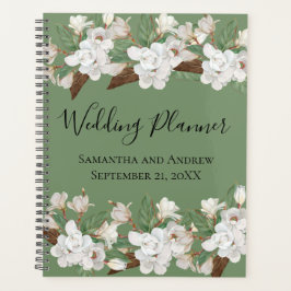 Blanc Floral vert Magnolia Wedding planner