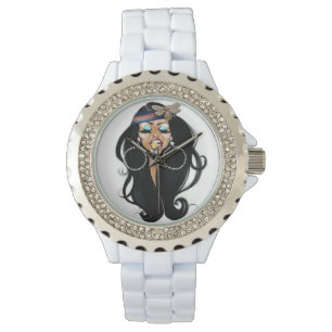 Blanc humble de montre d'ABEILLE