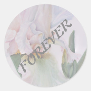 BLANC IRIS MARIAGE STICKERS