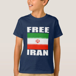 Blanc libre de T-shirt de l'Iran