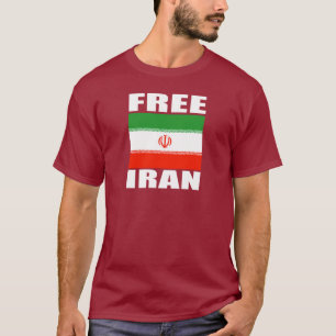 Blanc libre de T-shirt de l'Iran