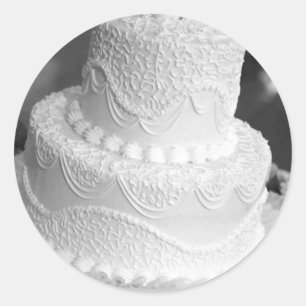 BLANC MARIAGE CAKE STICKER