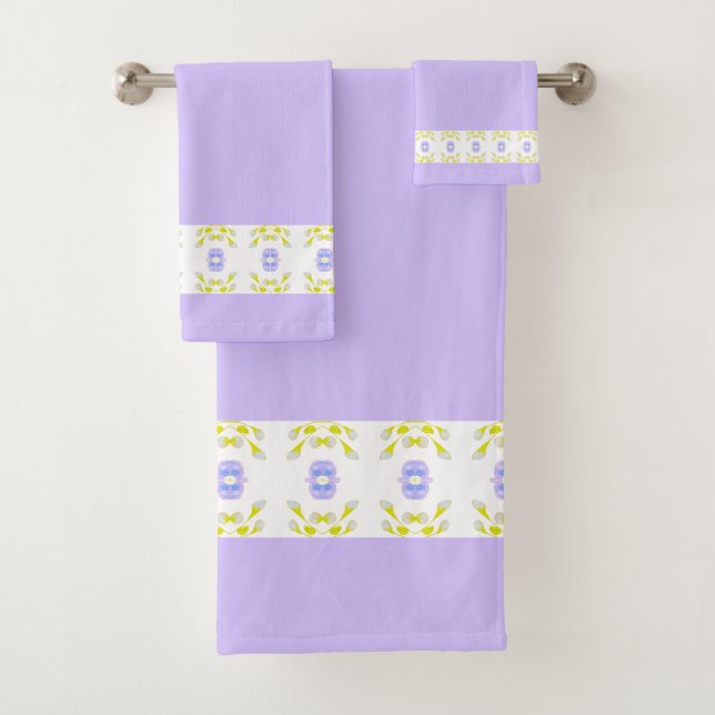 Blanc Mauve Et Vert Lime (En situation)