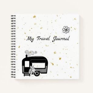 Blanc noir et or RV - Mon carnet de voyage