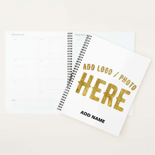 BLANC PERSONNALISABLE MODERNE DE MARQUE VÉRIFIÉE S (Devant avec enveloppe)