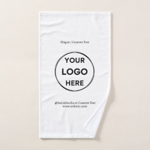 Blanc Personnalisé Logo Texte Moderne Minimaliste 