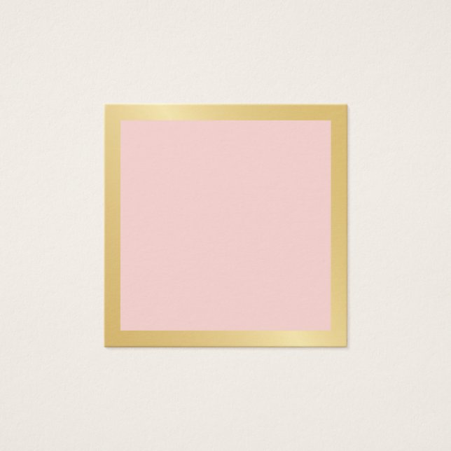 Blanc rose vierge avec bordure Faux or (Devant)