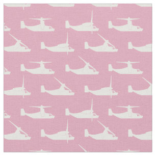 Blanc sur tissu Motif rose V-22 Osprey