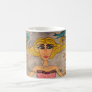 Blanc tasse blanche classique de 11 onces