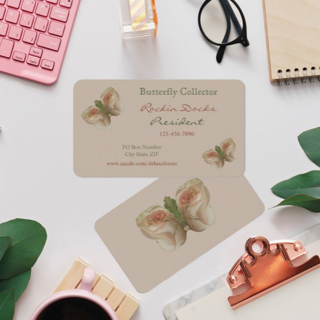 Blanc Water Butterfly Visitenkarte (Von Creator hochgeladen)