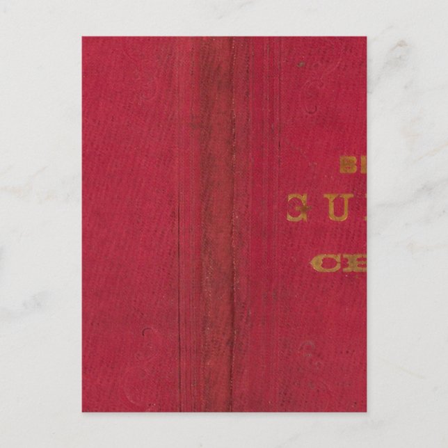 Blanchard-Führerplan von Chicago 2 Postkarte (Vorderseite)