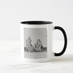 Blanche de Castille Queen von Frankreich und sie Tasse