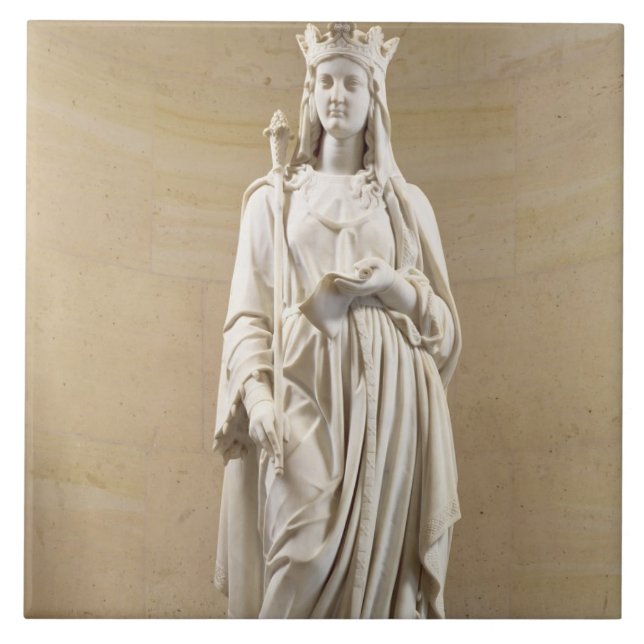 Blanche von Olivenölseifen-(1188-1252) Königin Fliese (Vorderseite)