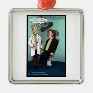 Blanchiment Ornements de Dentisterie Amusants Blue