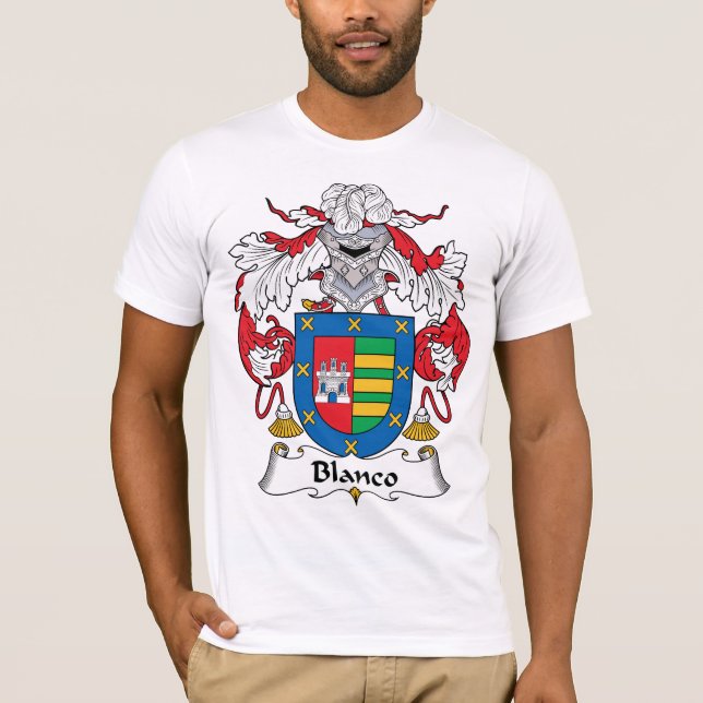 Blanco-Familienwappen T-Shirt (Vorderseite)