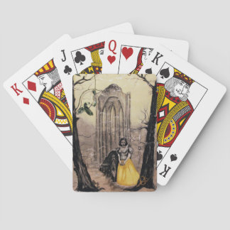 Blancs de neige et 7 nains Cartes de jeu magiques