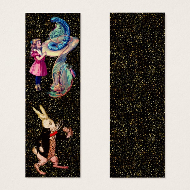 Blancs lapin Vintage Alice Caterpillar | Signets (Devant & derrière)