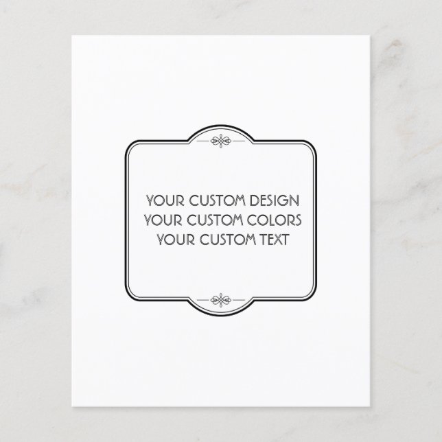 BLANGEN Sie hier Ihr Design - Papierblatt (Vorderseite)