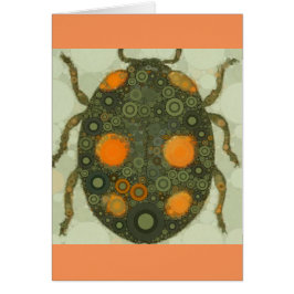 Blank angepasste Scarab-Käfer-Insektenkunst