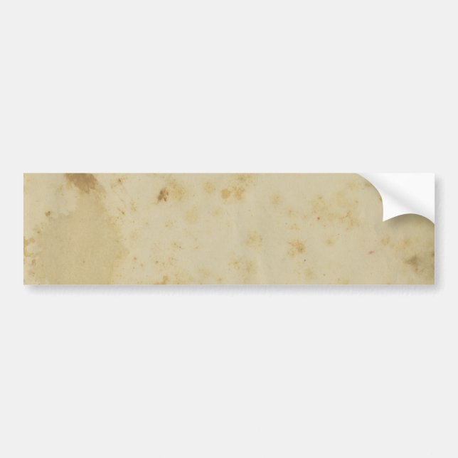 Blank antiker Autoaufkleber aus dem 19. Jahrhunder (Vorne)