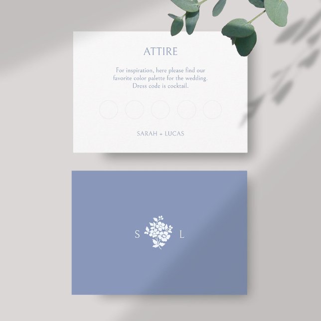 BLANK Attrage Code DIY Wedding RSVP Begleitkarte (Von Creator hochgeladen)