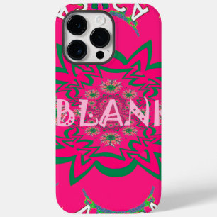 Blank Baby Vivid Pink Lila Shade Monogram title_seo2