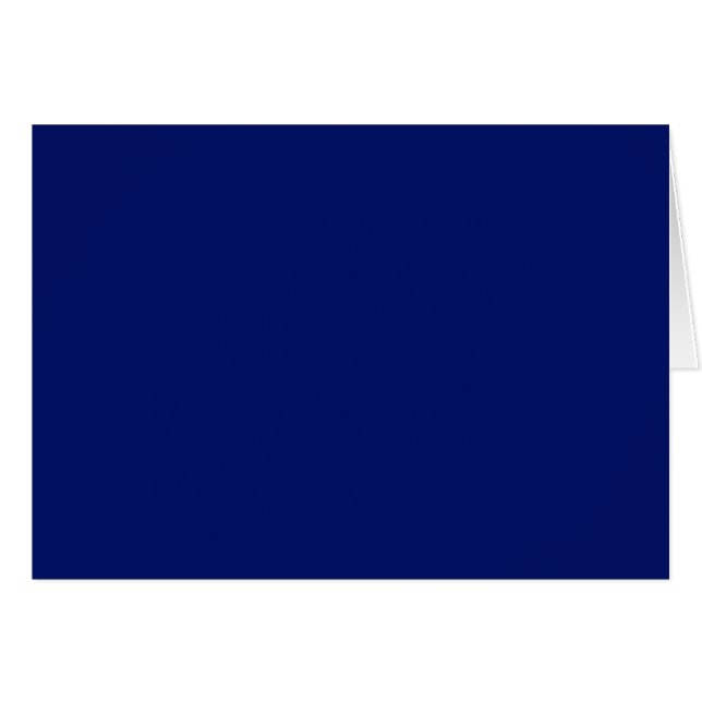 Blank Card mit blauem Navy-Hintergrund (Vorderseite (Horizontal))