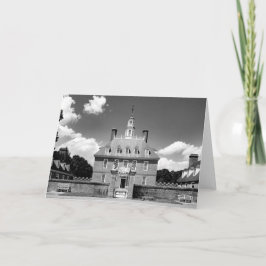 Blank Card - The Governor's Palace Karte