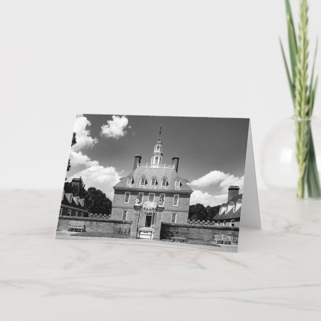 Blank Card - The Governor's Palace Karte (Vorderseite)