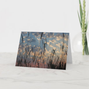 Blank Card - Vancouver Island Sunset Dankeskarte