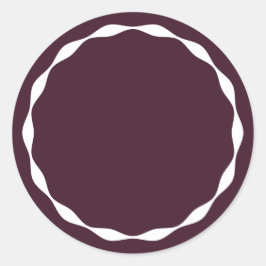 Blank Circle Custom Spice Sticker