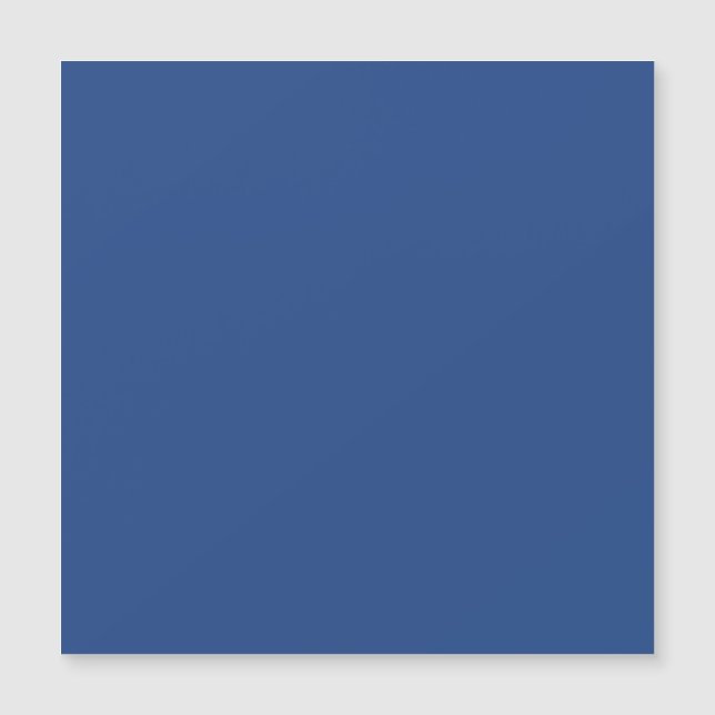 Blank Create your own - Deep Blue Magnetkarte (Vorderseite)