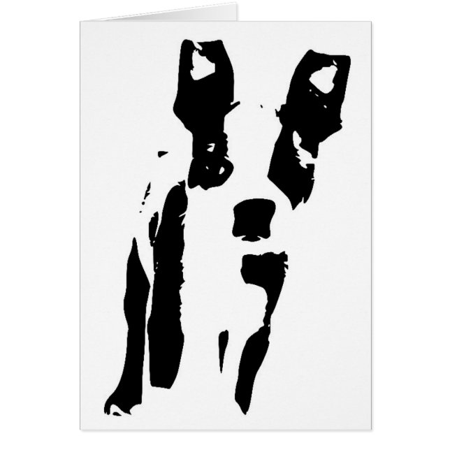 Blank Cute Boston Terrier Puppy Dog (Devant)