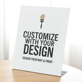 Blank-Ereignisanzeige-Zeichen für anpassbare 10 x  Sockelschild