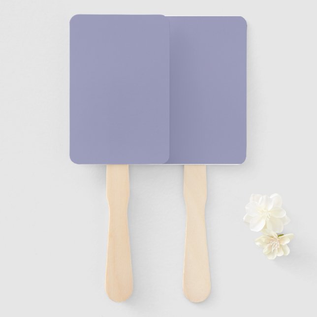 Blank erstellen Sie Ihr eigenes Papier Fächer (Vorne und Hinten)