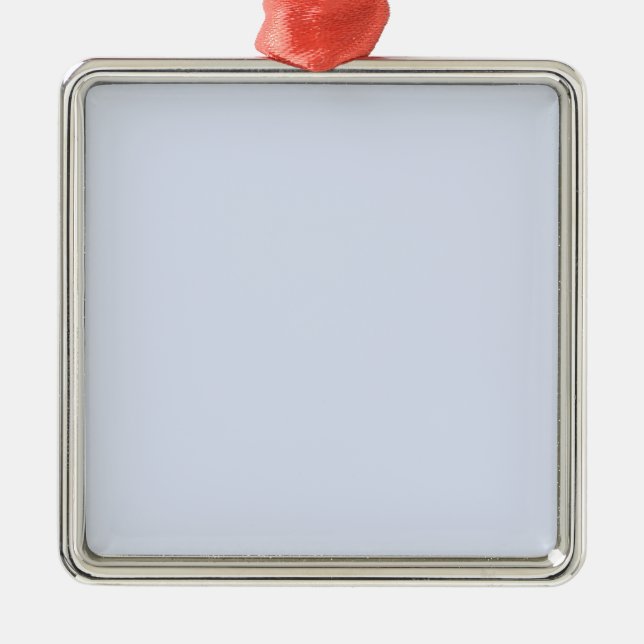Blank erstellen Sie Ihr eigenes Papier Ornament Aus Metall (Vorne)