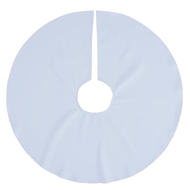 Blank erstellen Sie Ihr eigenes Papier Polyester Weihnachtsbaumdecke (Vorderseite)